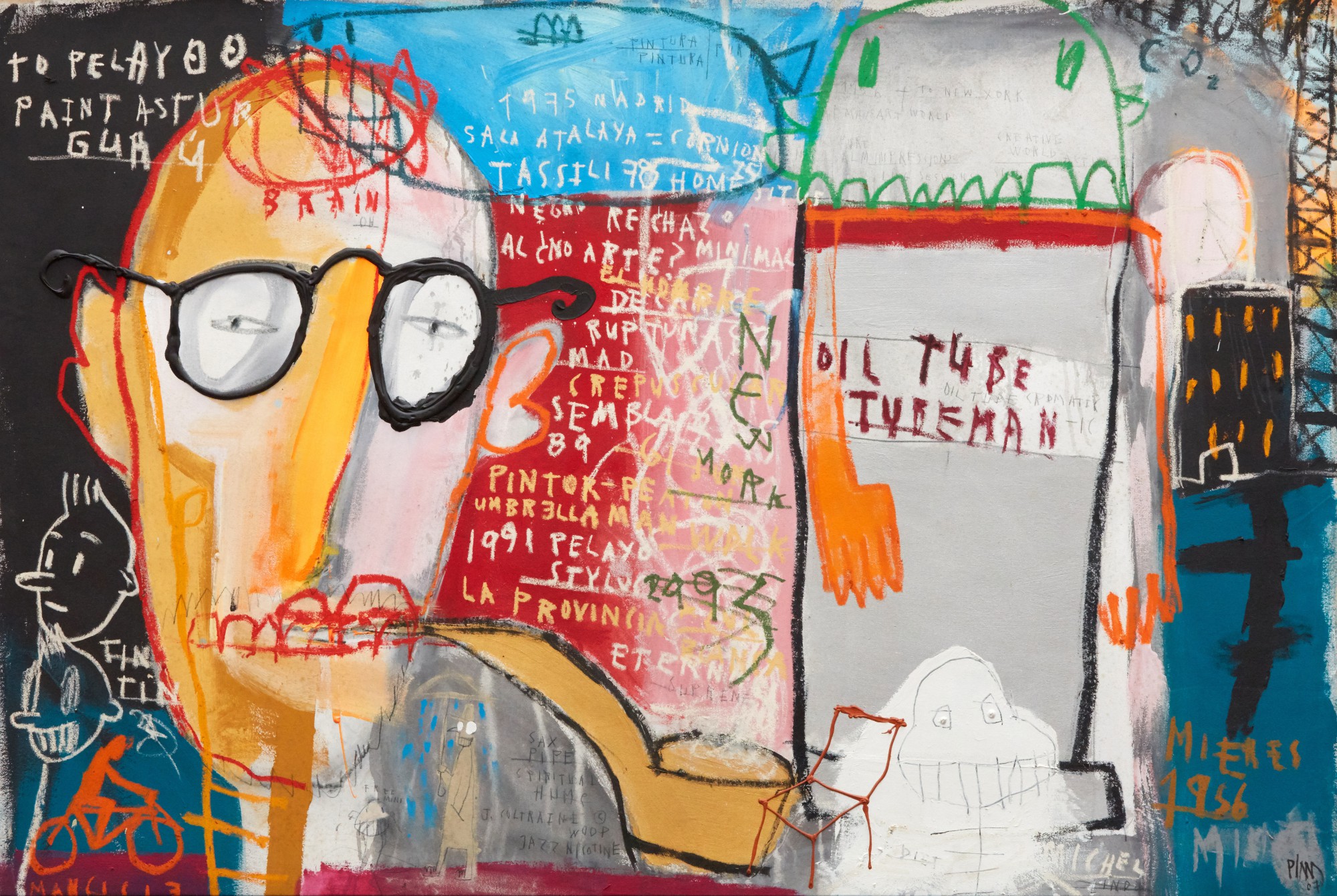 Retrato Homenaje al pintor Pelayo Ortega