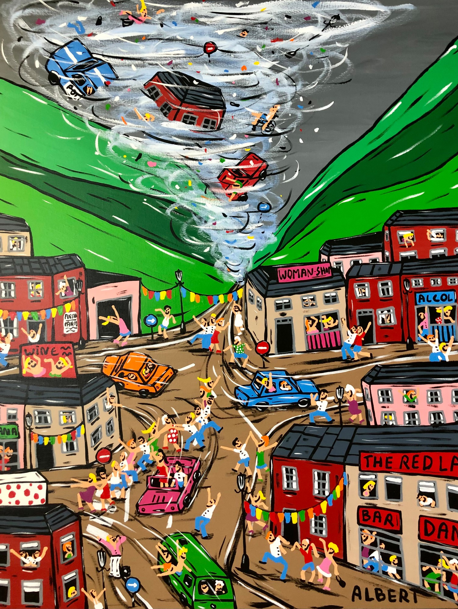 Albert Willem — A tornado is coming, but we party on