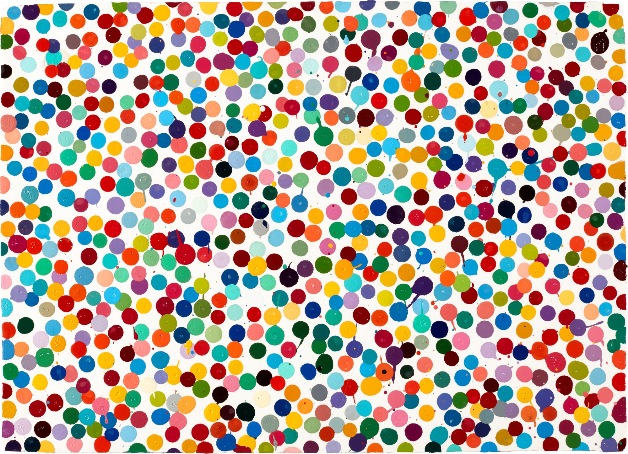 Damien Hirst — 5259 Touch Your Skin, from The Currency
