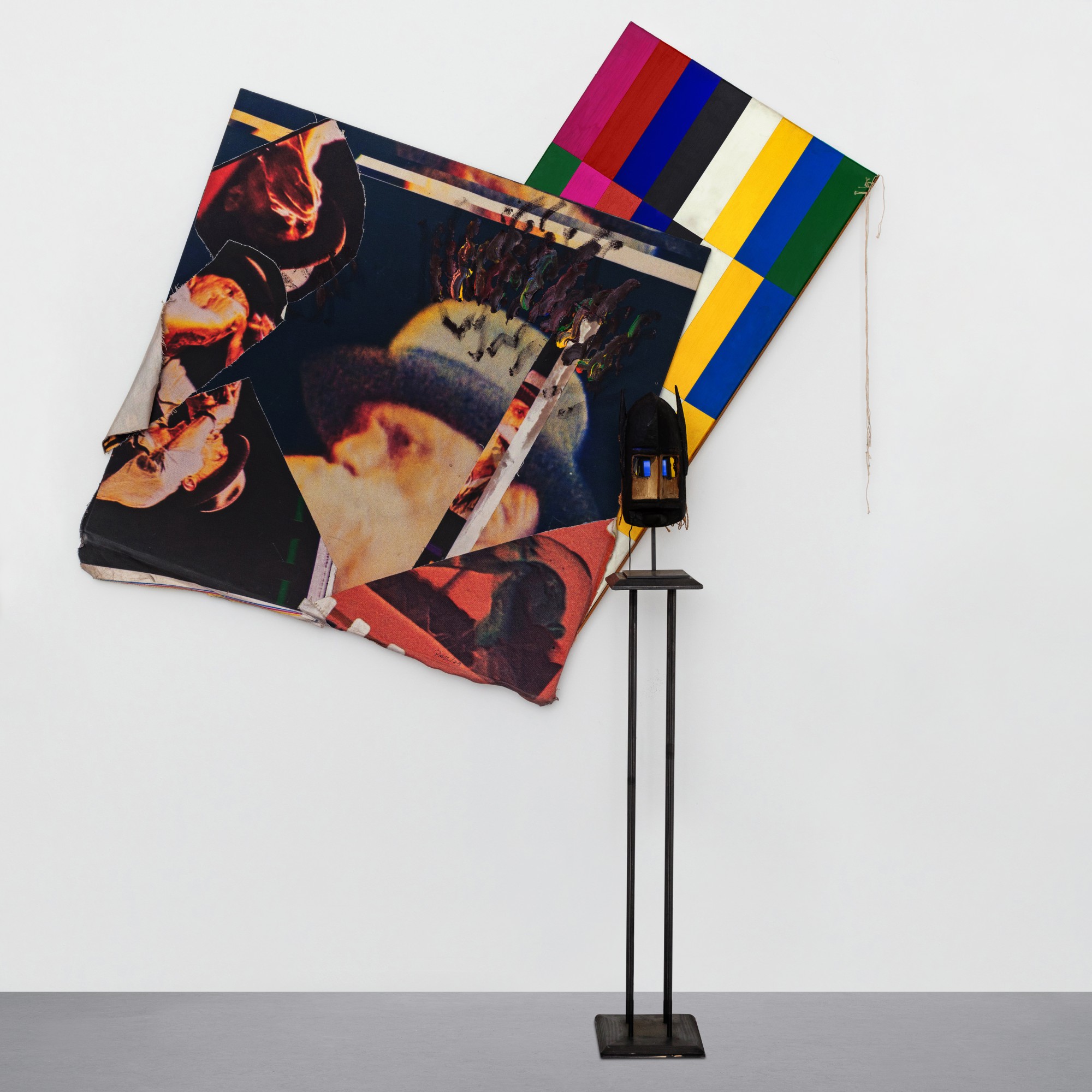 Nam June Paik — Beuys as Indian Chief and TV Eyes