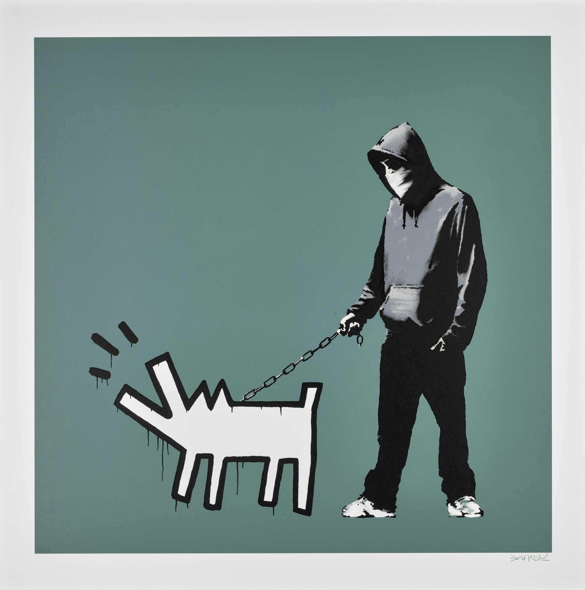 Banksy — Choose Your Weapon (Slate)