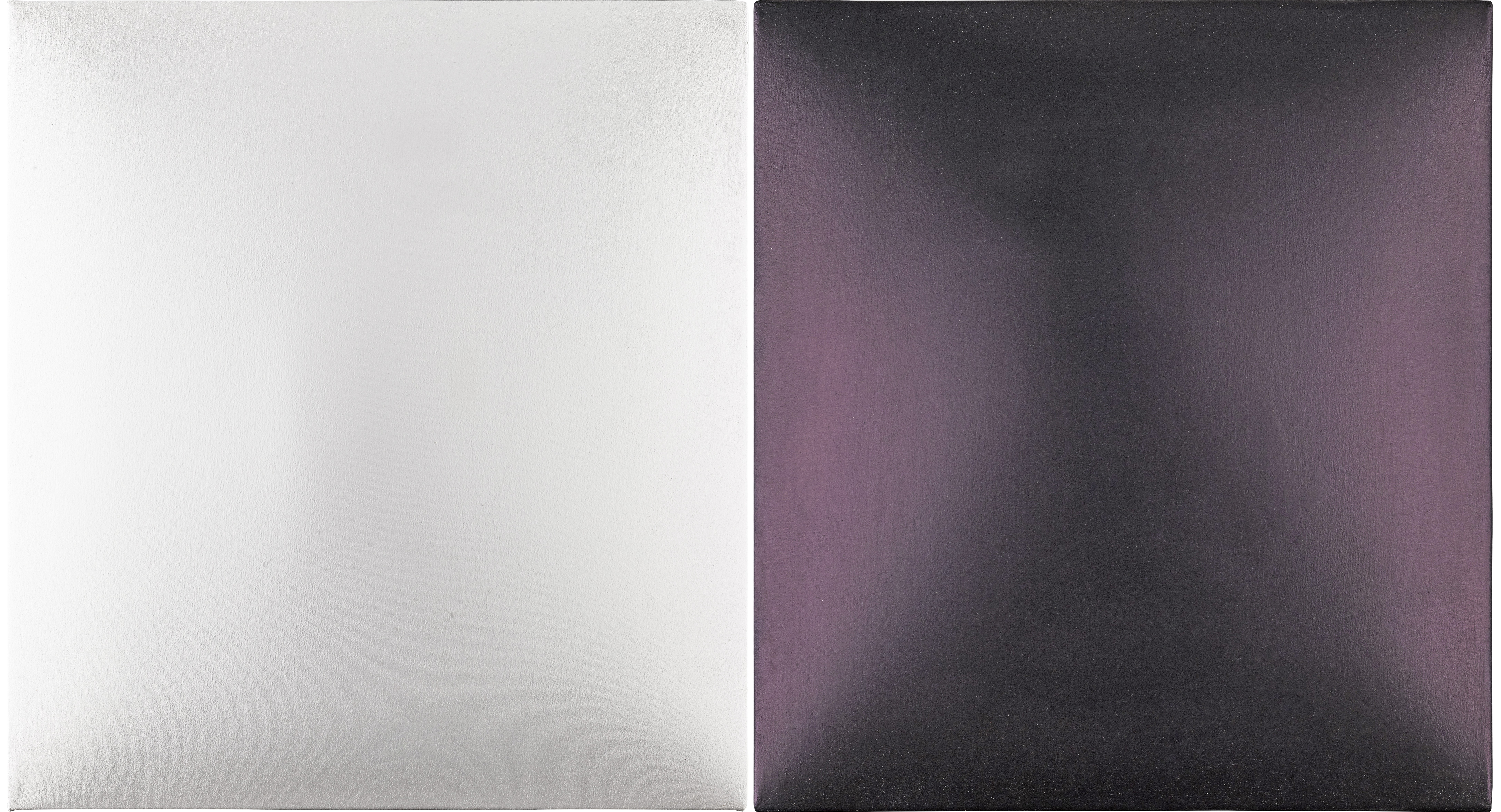 Dean Levin — Untitled (White and Indigo)