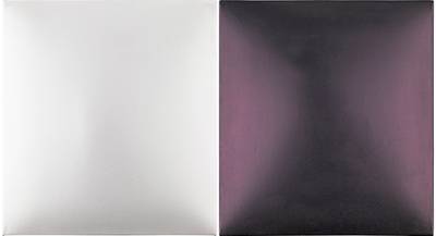 Untitled (White and Indigo)