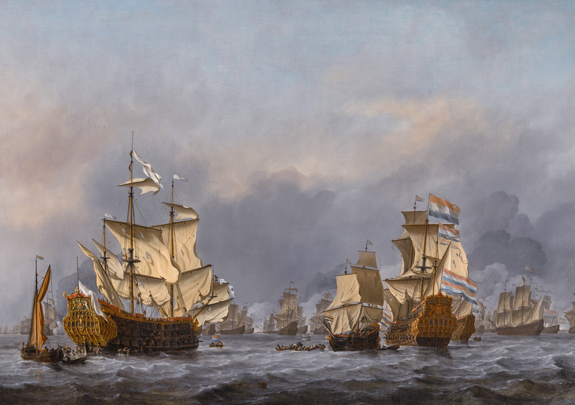 Unknown — The surrender of the Royal Prince during The Four Days' Battle, 11–14 June 1666
