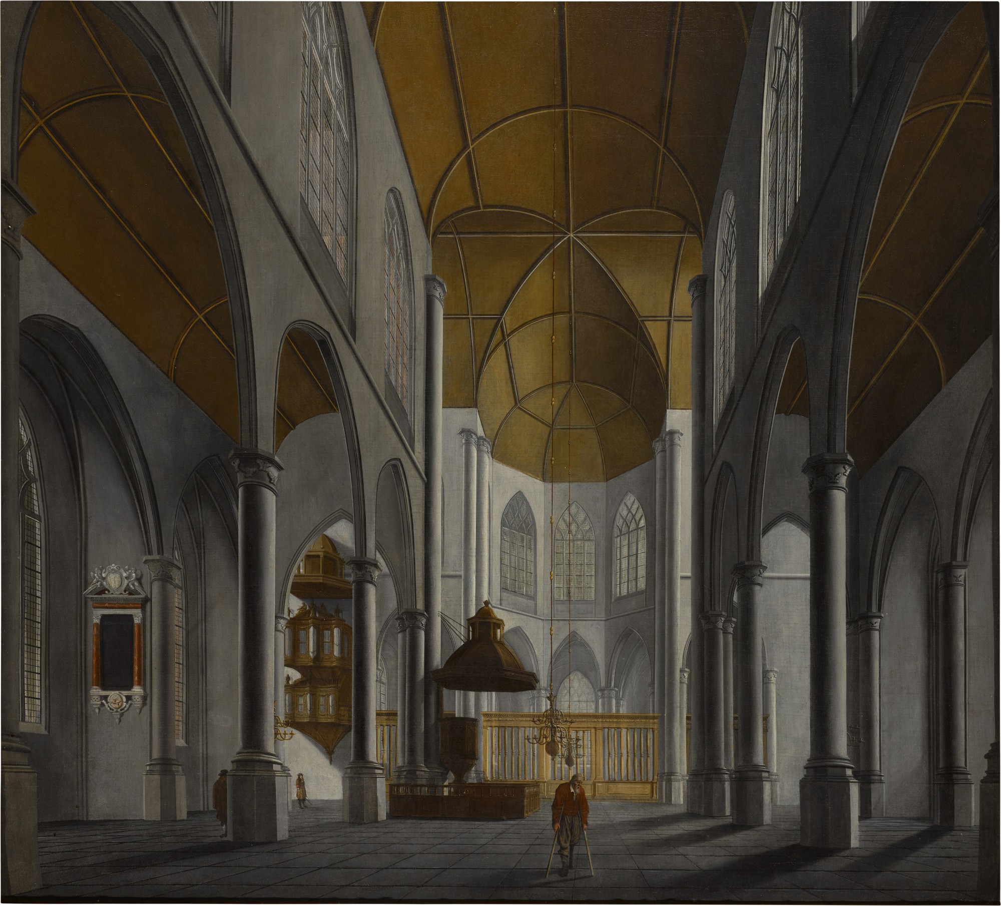 Isaak van Nickelen — A church interior