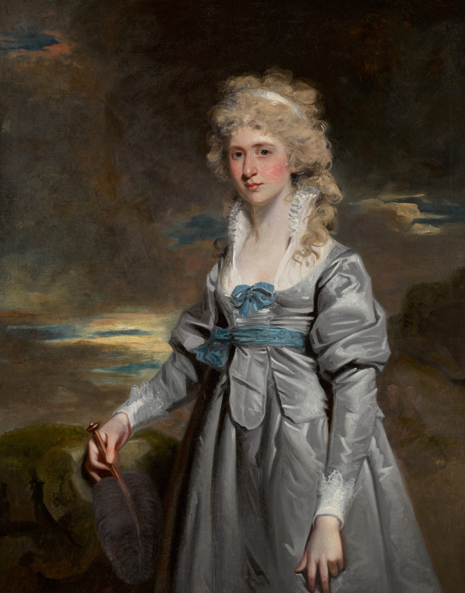 John Hoppner — Portrait of Charlotte Boyle-Walsingham, Lady FitzGerald (1769–1831)