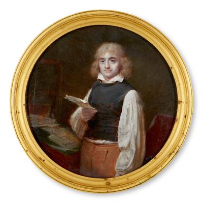 Portrait of a writer, circa 1795