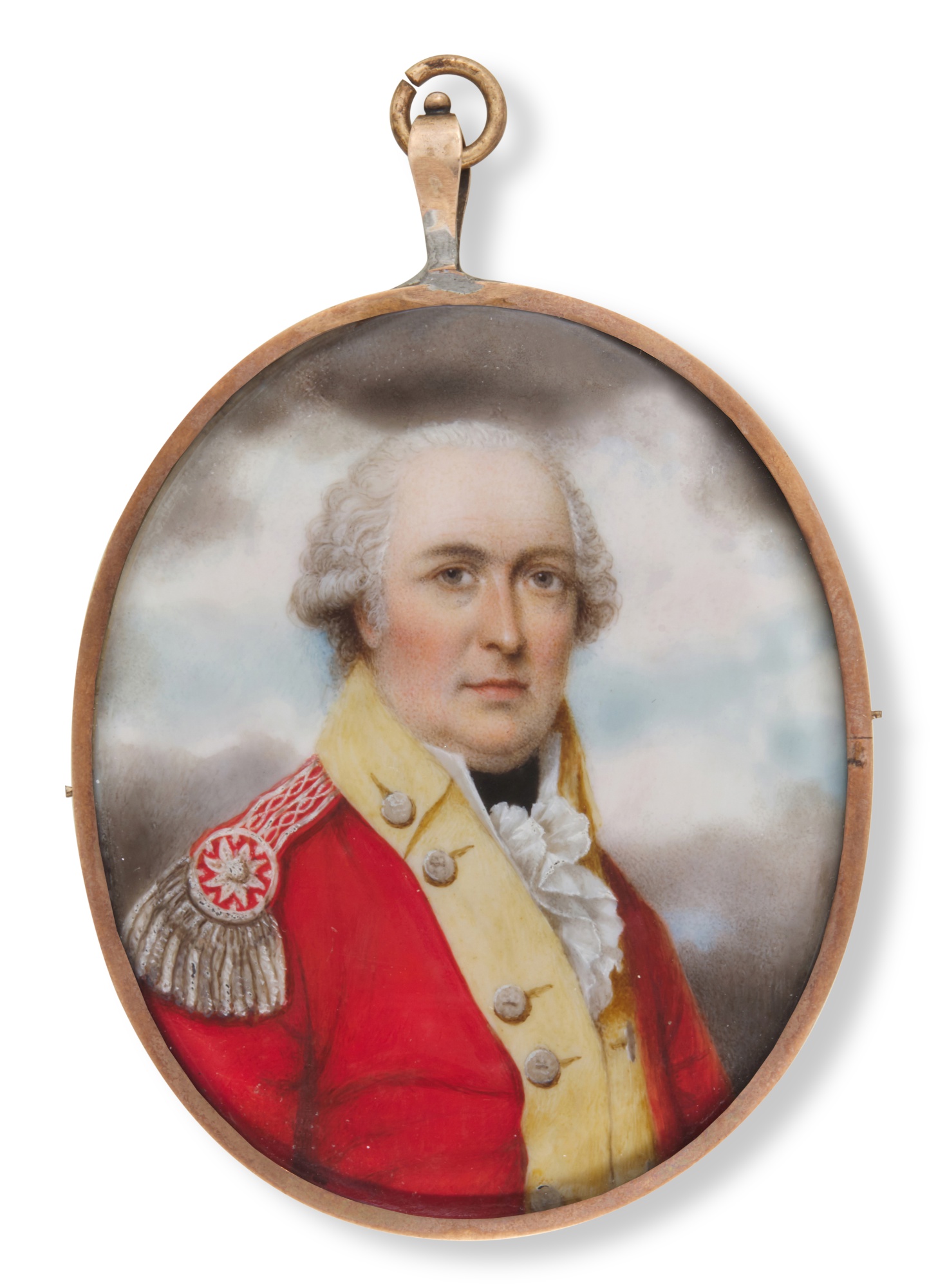 Nathaniel Plimer — Portrait of an officer, circa 1800