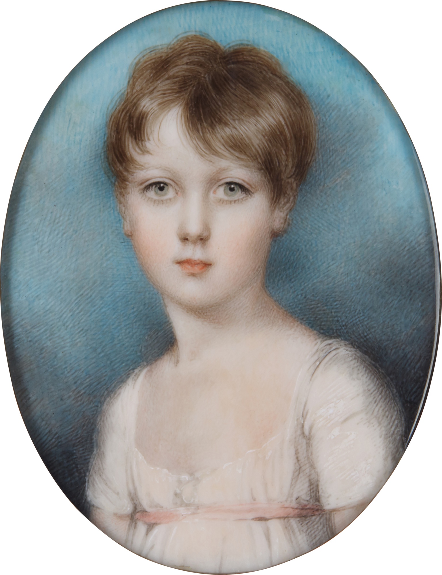 Portrait of a young child, possibly the artist's son, circa 1805