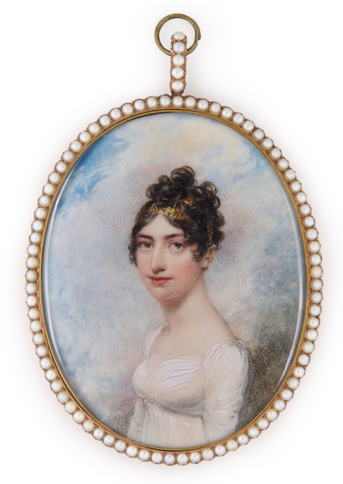 William Wood — Portrait of a lady, circa 1805