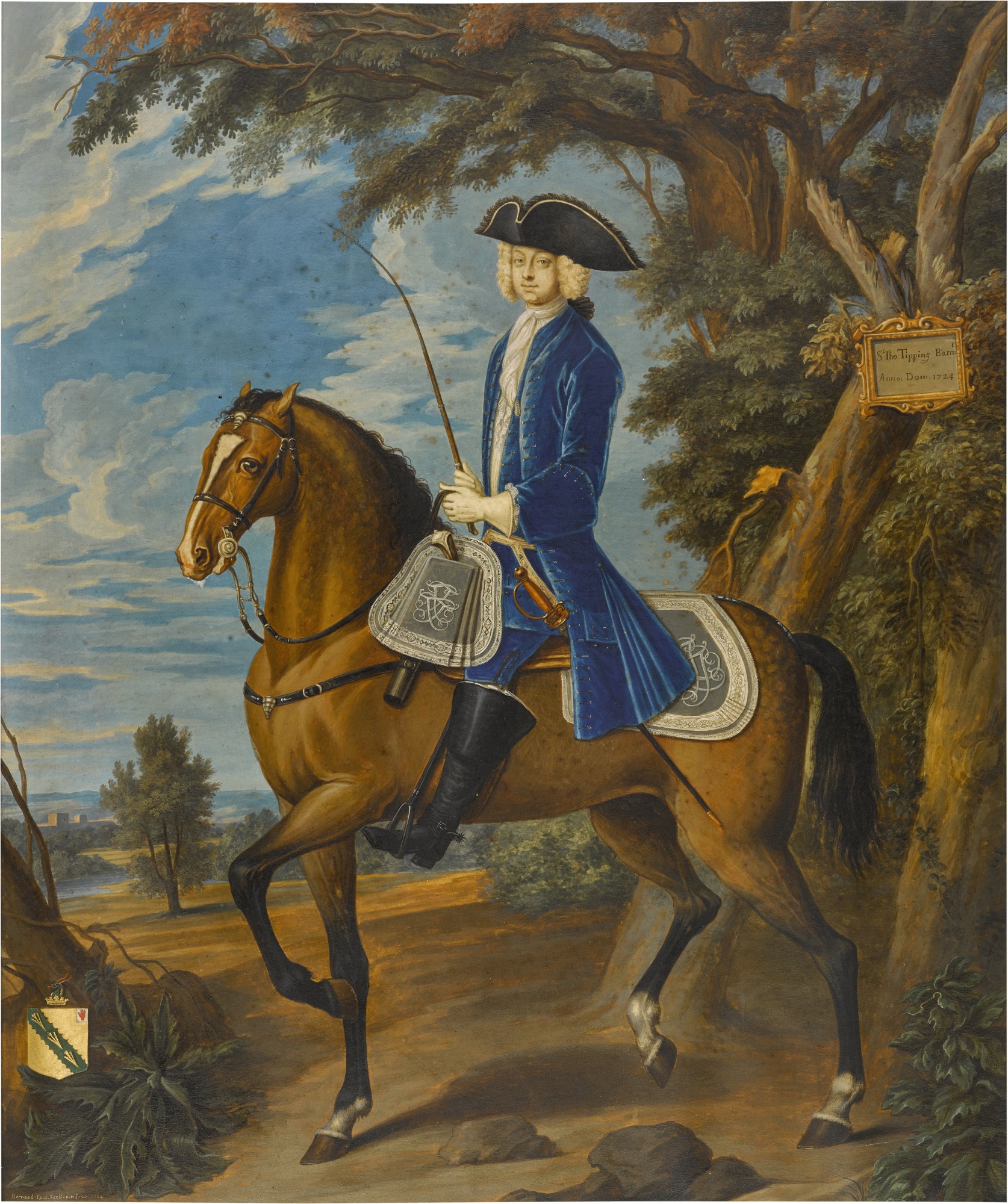 Portrait of Sir Thomas Tipping, 2nd Bt (1700-1725)