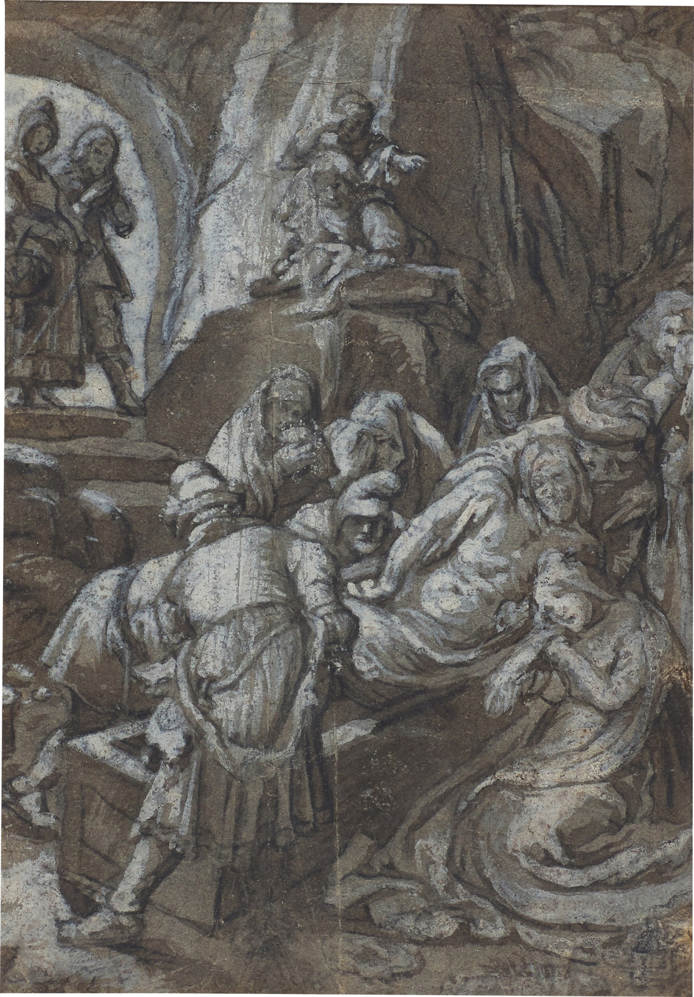 Flemish School, 17th Century — The Entombment