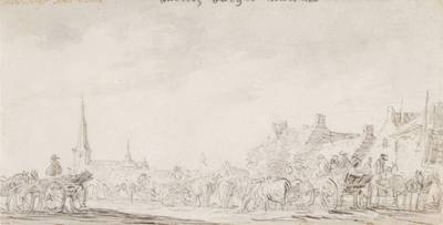 The horse market in Valkenburg