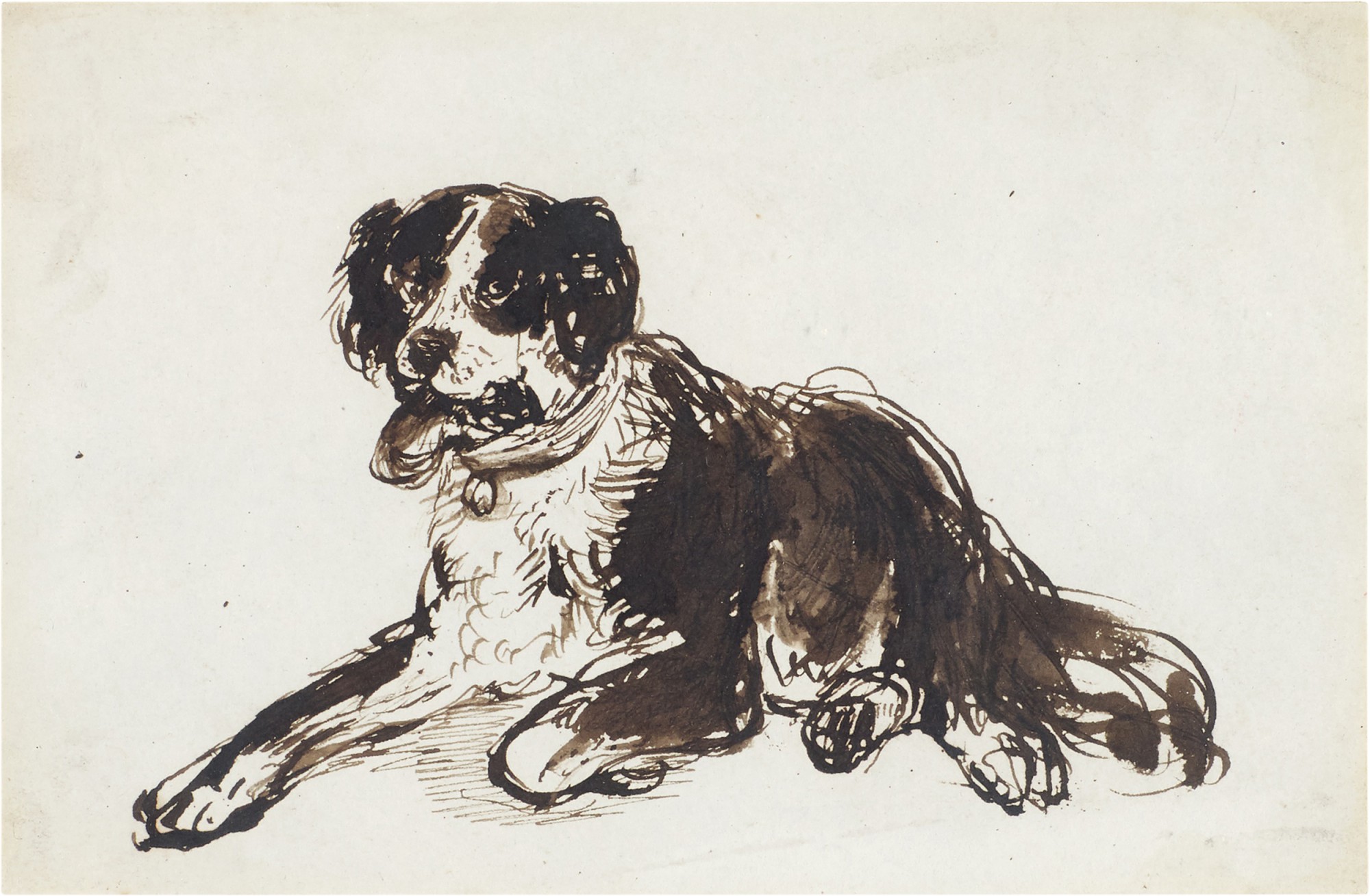 Unknown — A collection of four studies of dogs
