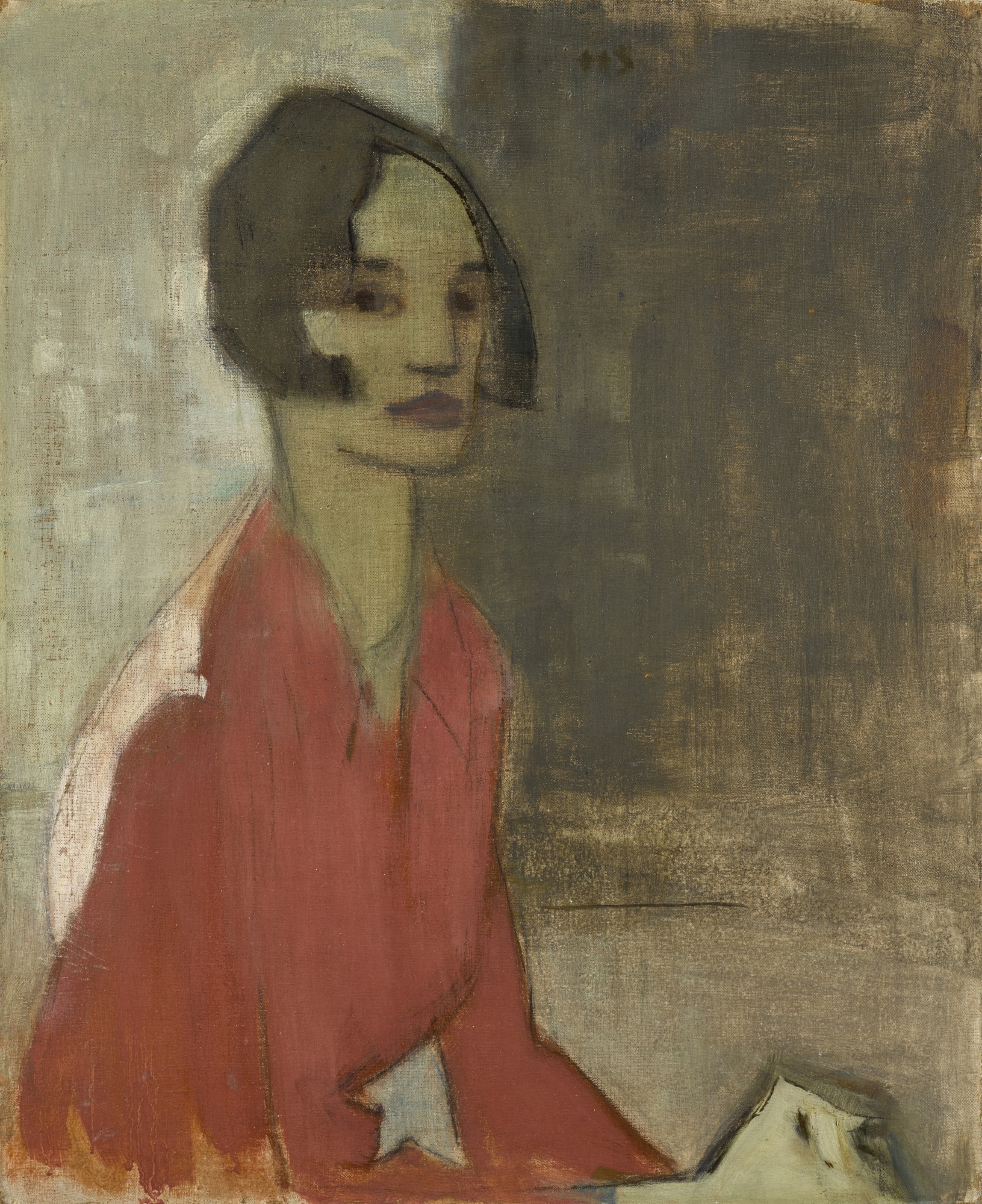 Helene Schjerfbeck — Brown Eyes