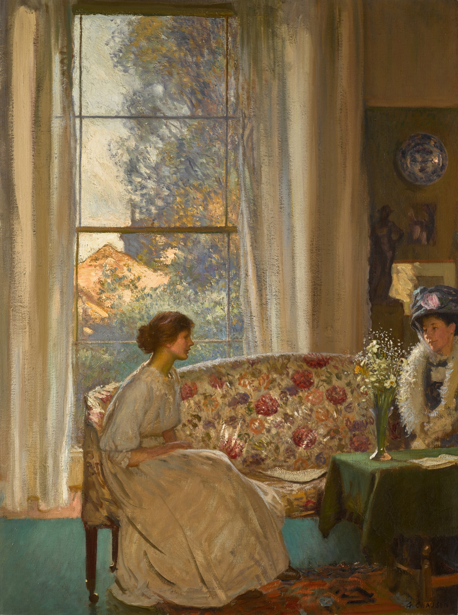 Sir George Clausen — The Visit