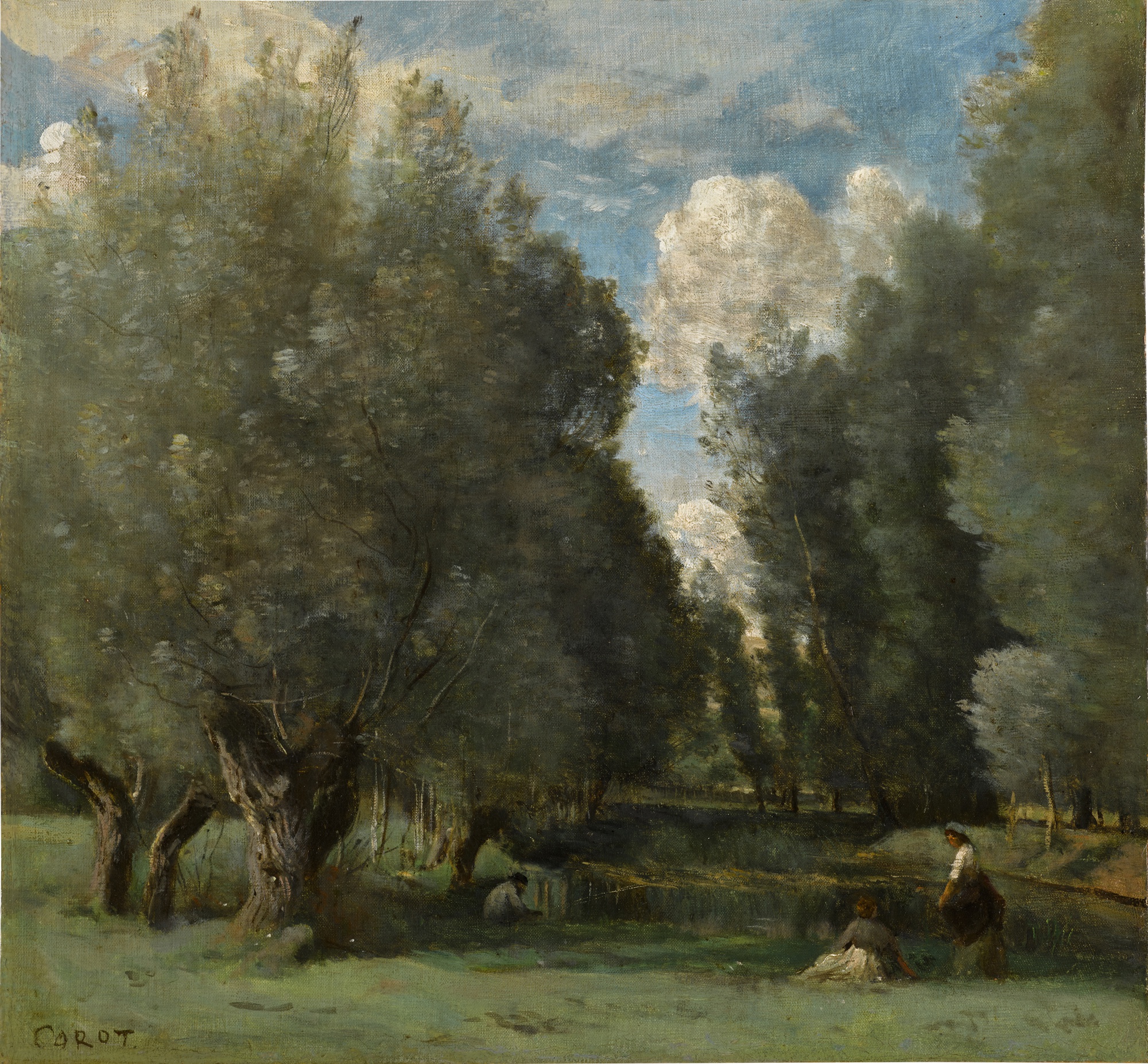 La pêche sous les saules