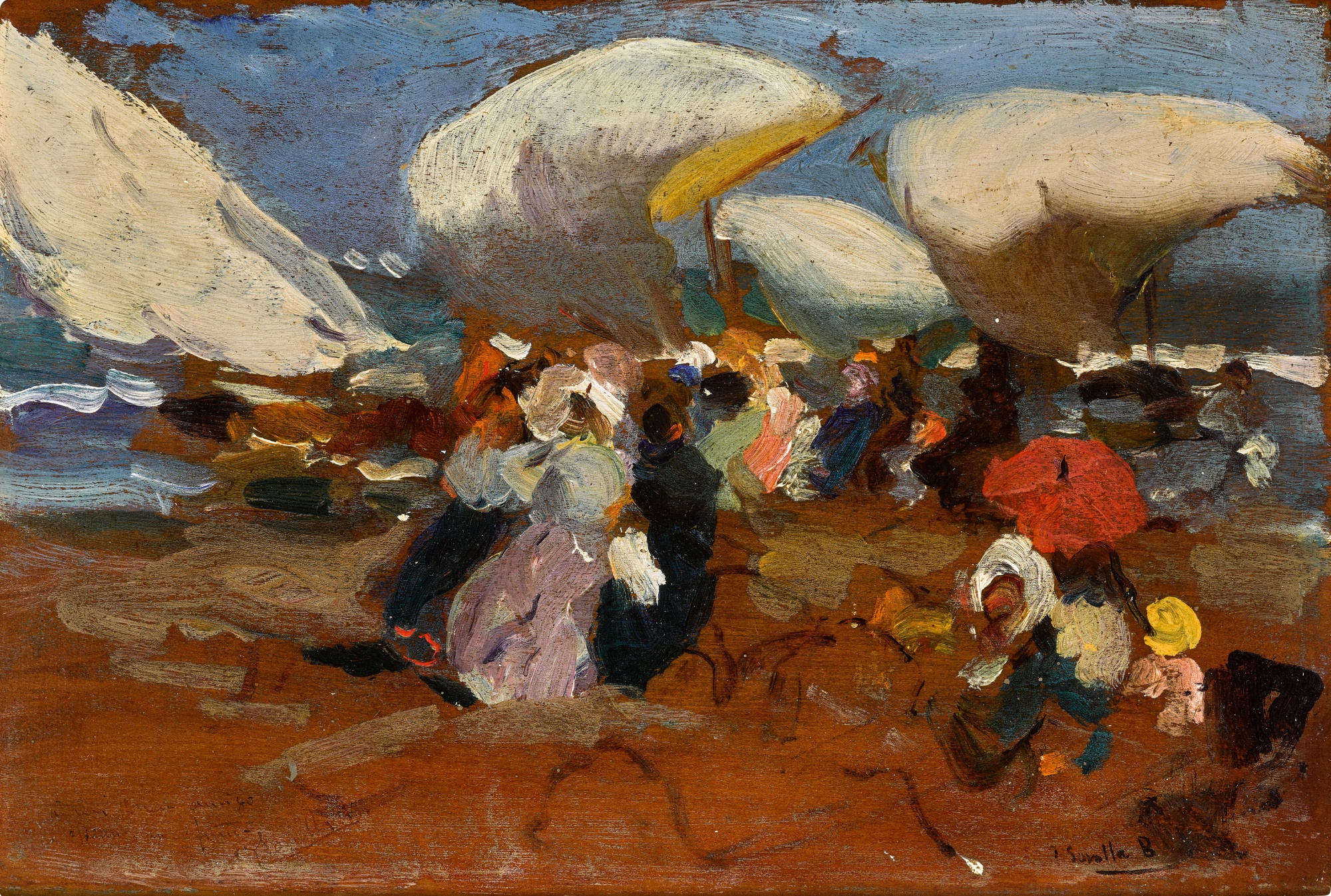 Joaquín Sorolla — Valencia Beach