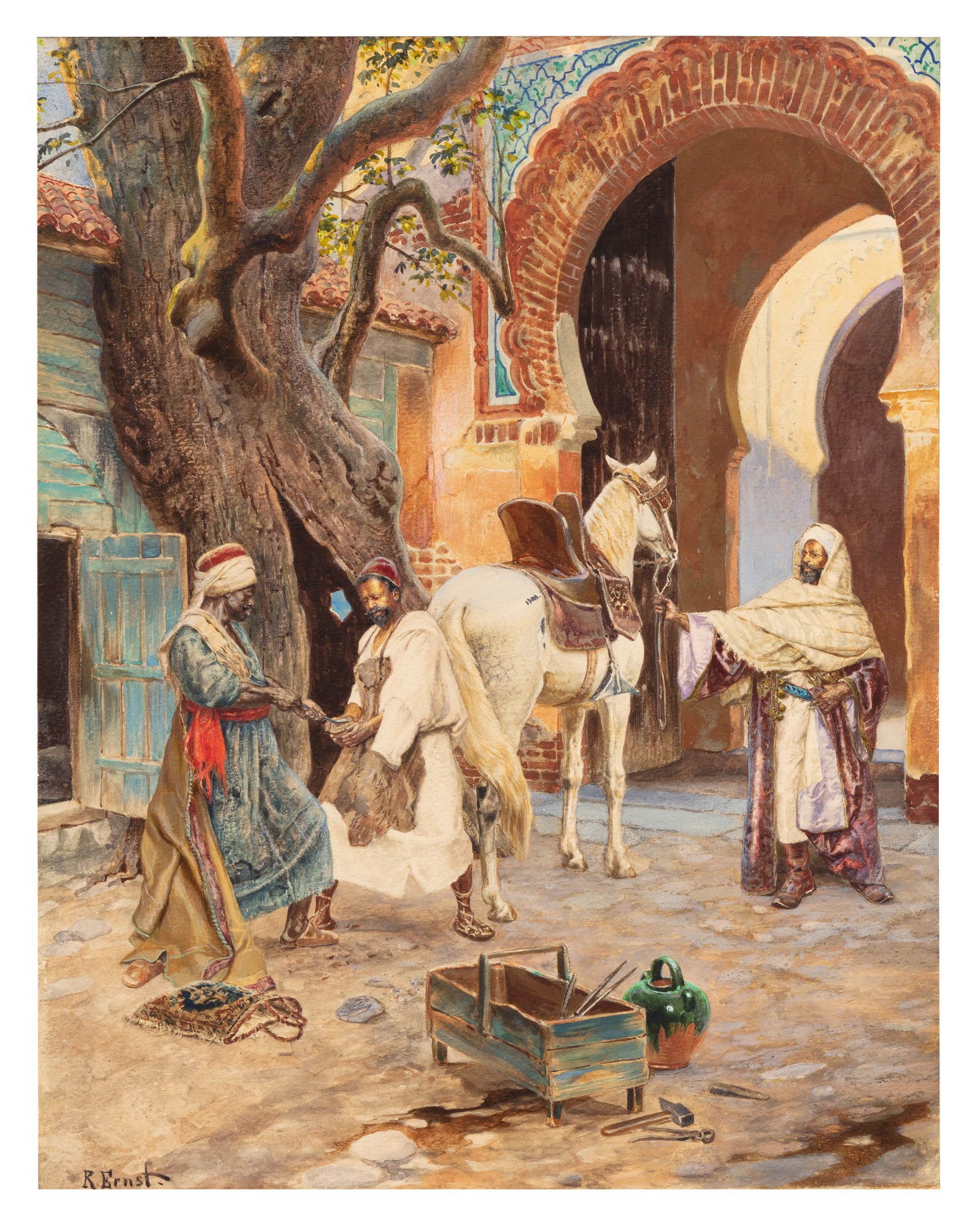 Rudolf Ernst — The Farrier