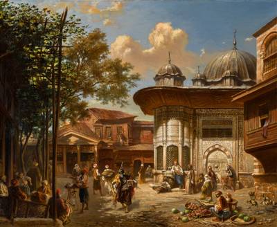 The Fountain of Ahmet III, Constantinople