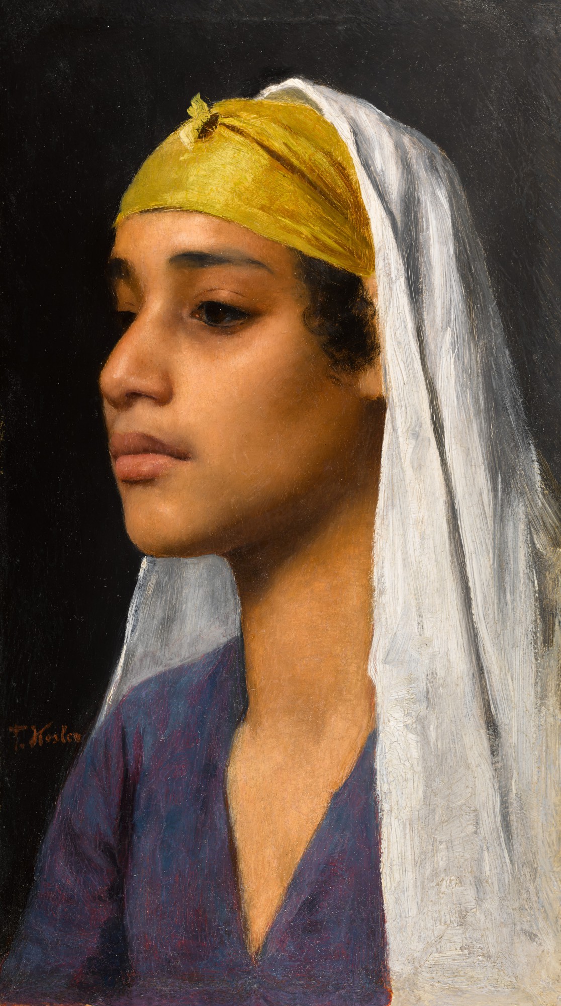 Franz Kosler — Young Egyptian Girl
