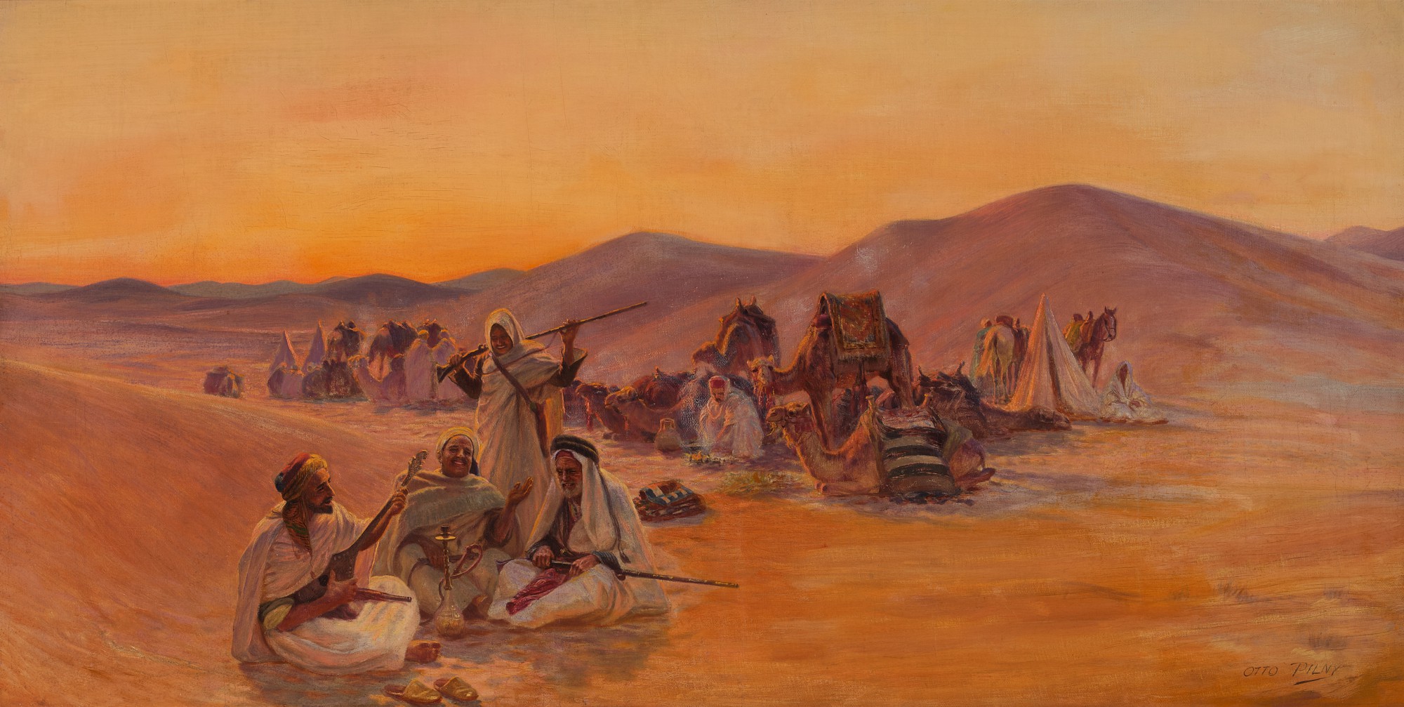 Otto Pilny — The Caravan at Rest