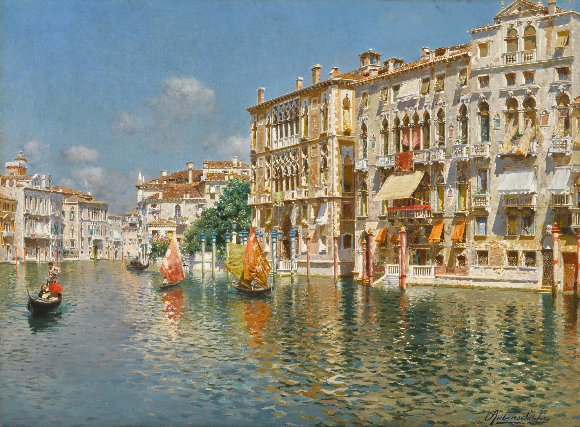 Rubens Santoro — The Grand Canal, Venice