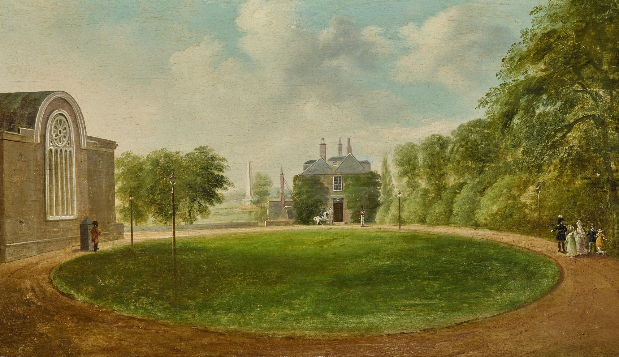 William Sadler II — View of the Deputy Master's House at Kilmainham Hospital