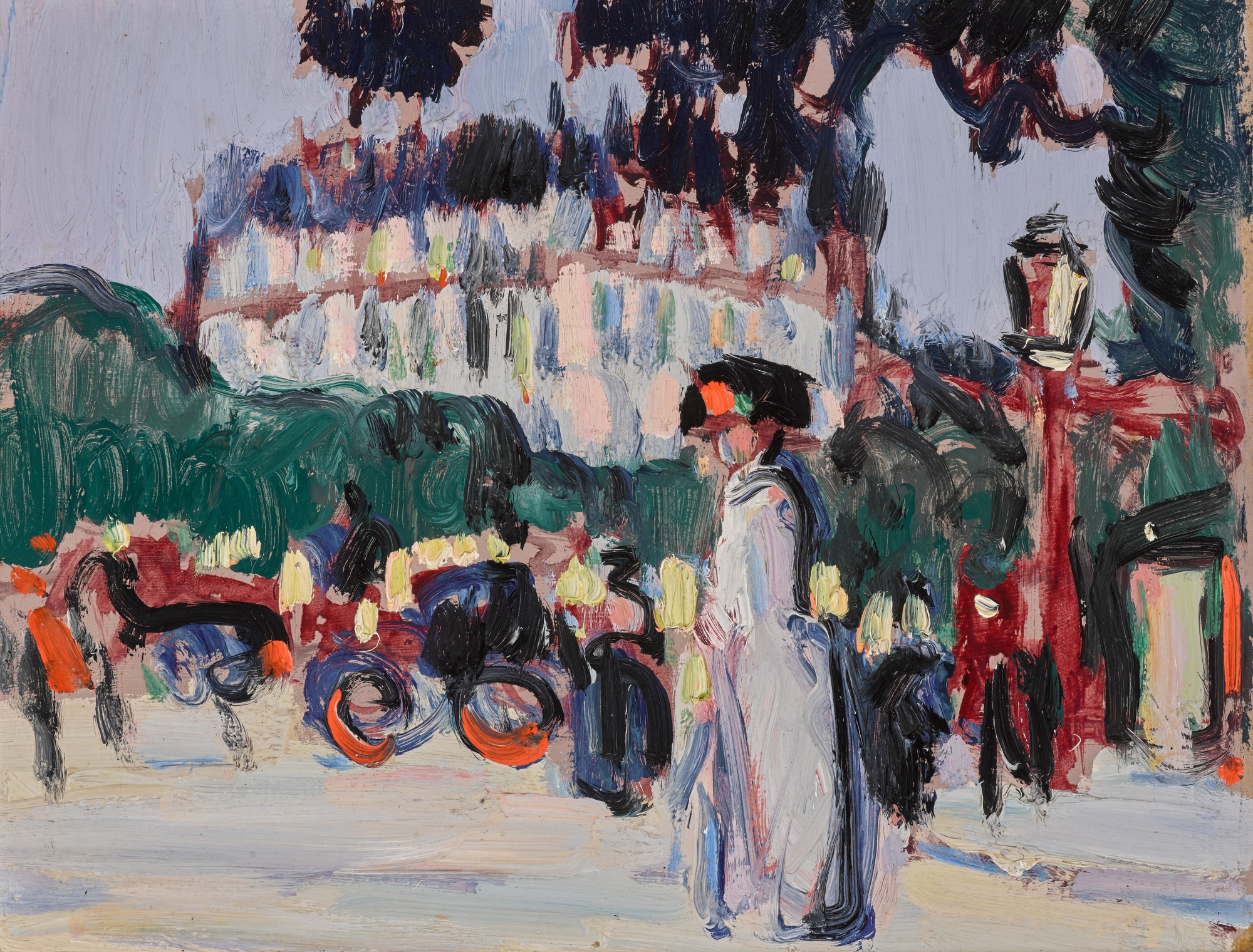 John Duncan Fergusson — Près de l'Étoile, Paris