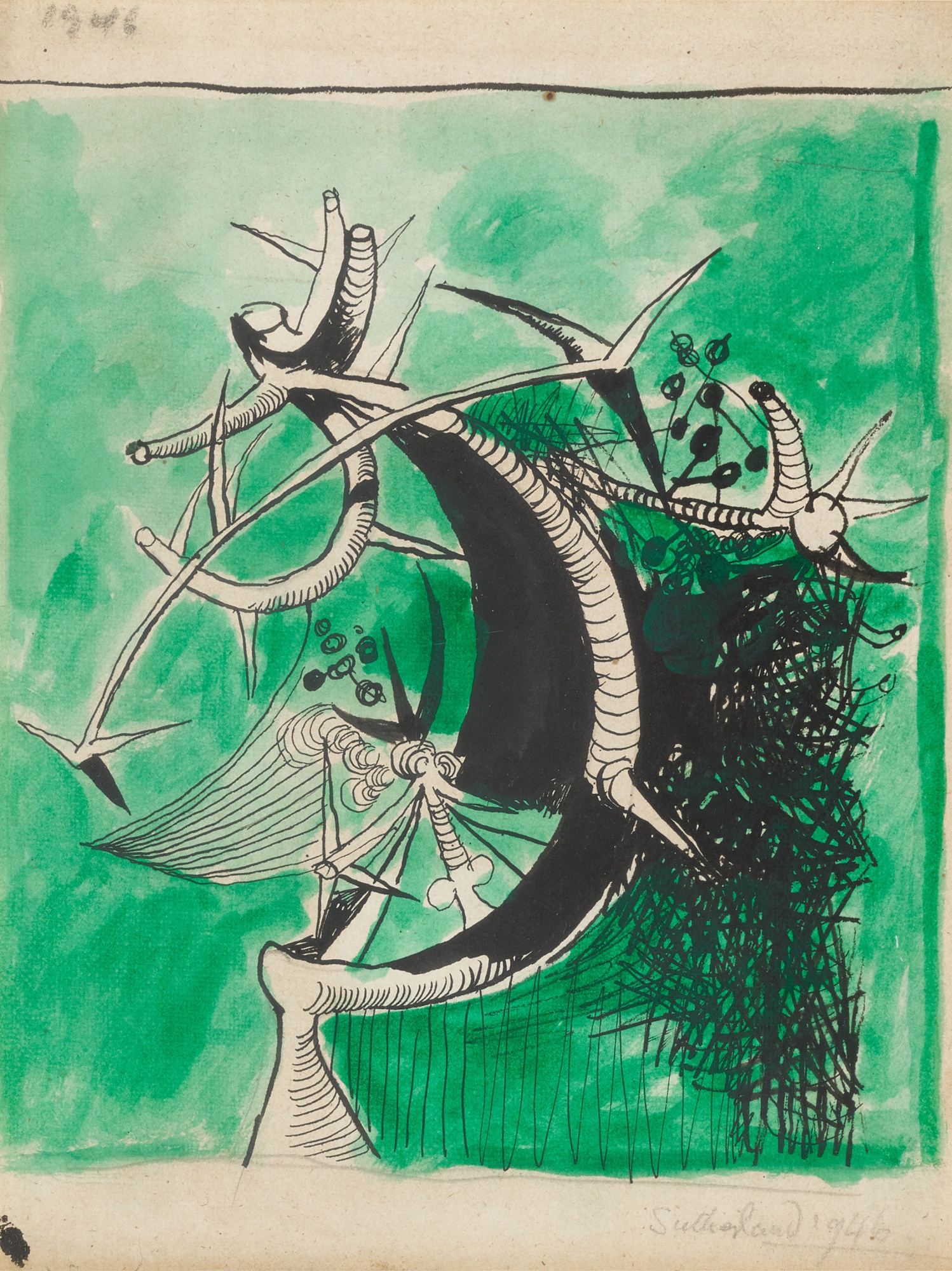 Graham Sutherland — Untitled (Thorn Head)