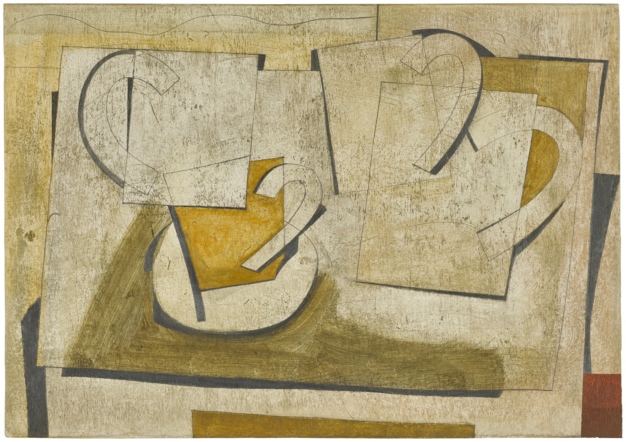 Ben Nicholson — 1945 (still life)