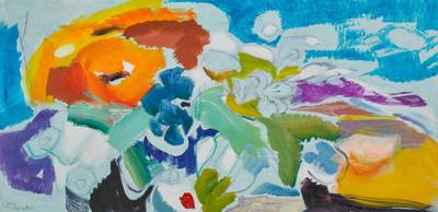 Poppy Against a Blue Sky