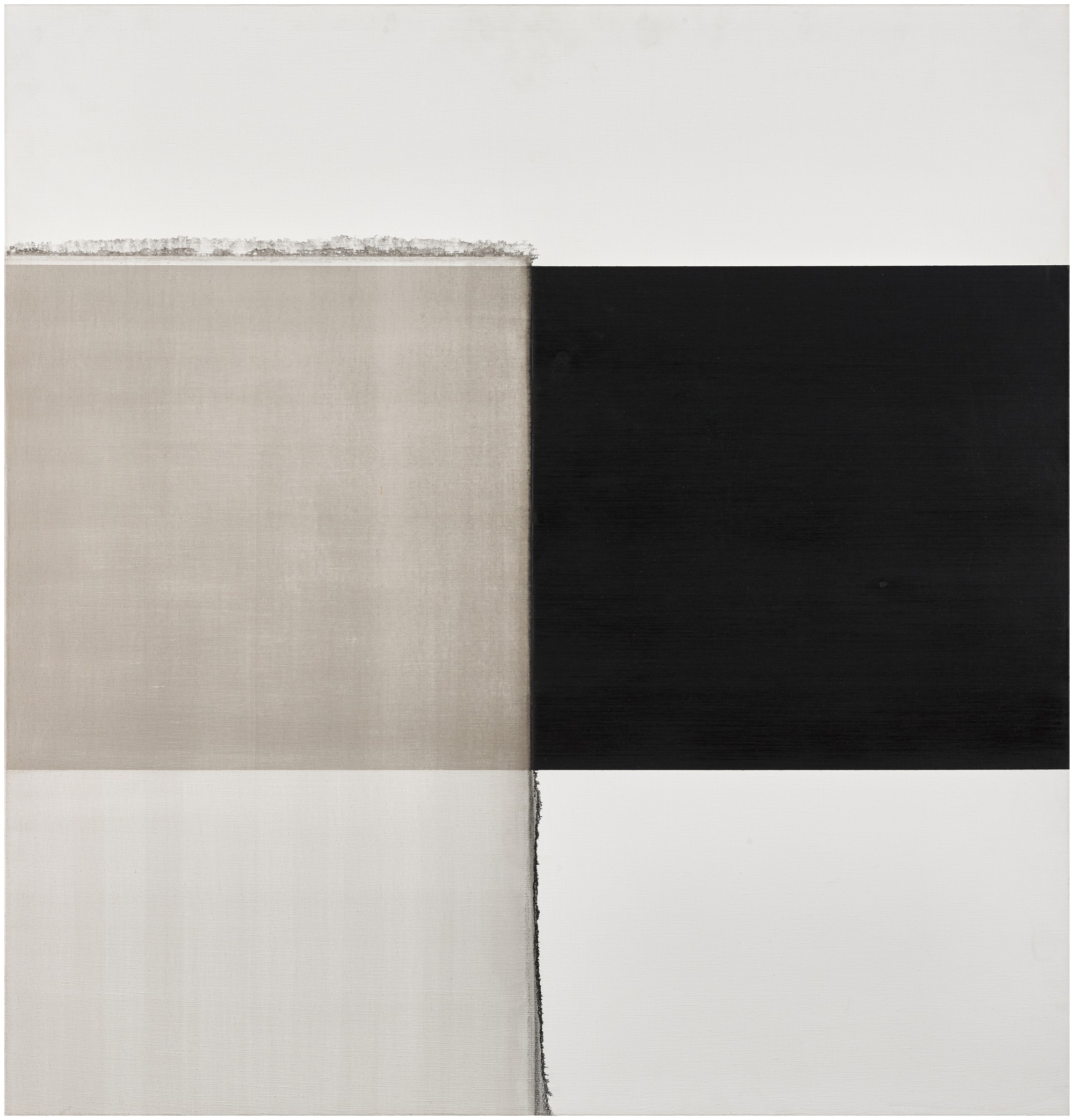 Callum Innes — Exposed Painting Vine Black