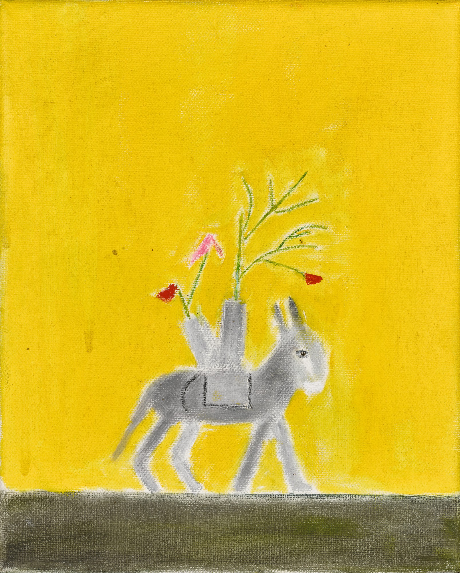 Craigie Aitchison — Donkey Still Life