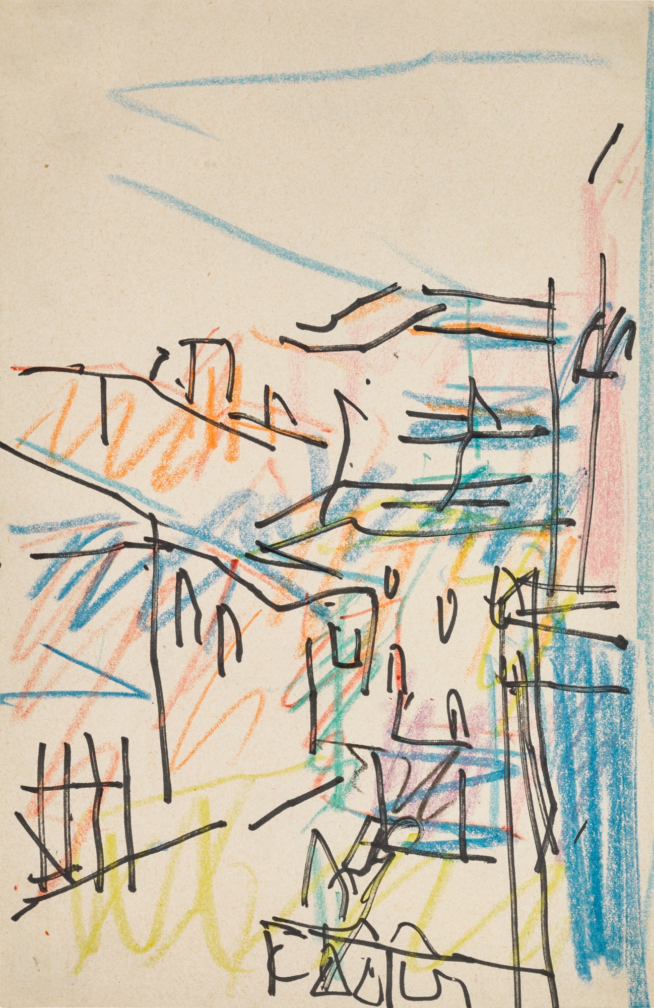 Frank Auerbach — To the Studios (iii)