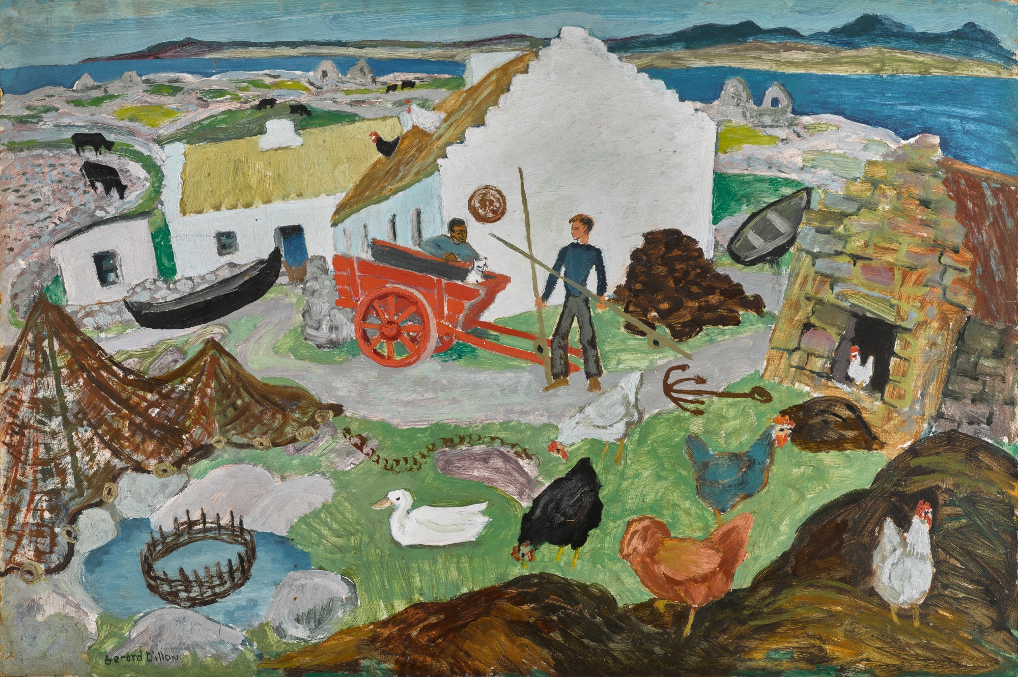 Gerard Dillon — The Fisherman's Cottage
