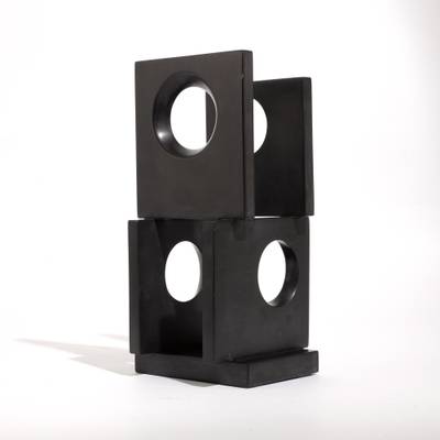 Maquette for Large Sculpture: Four-square (Four circles)