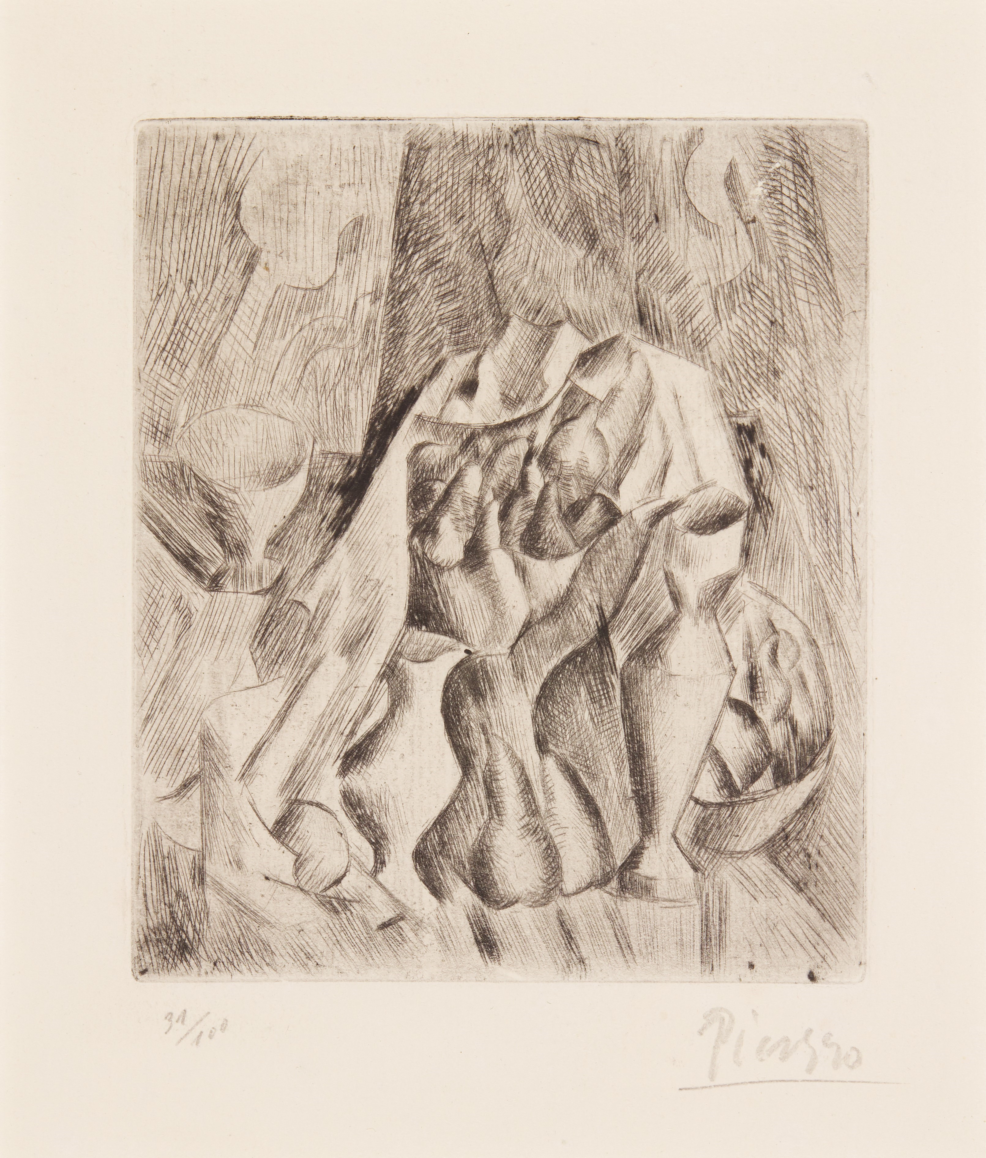 Pablo Picasso — Nature morte au compotier (B. 18; Ba. 22)