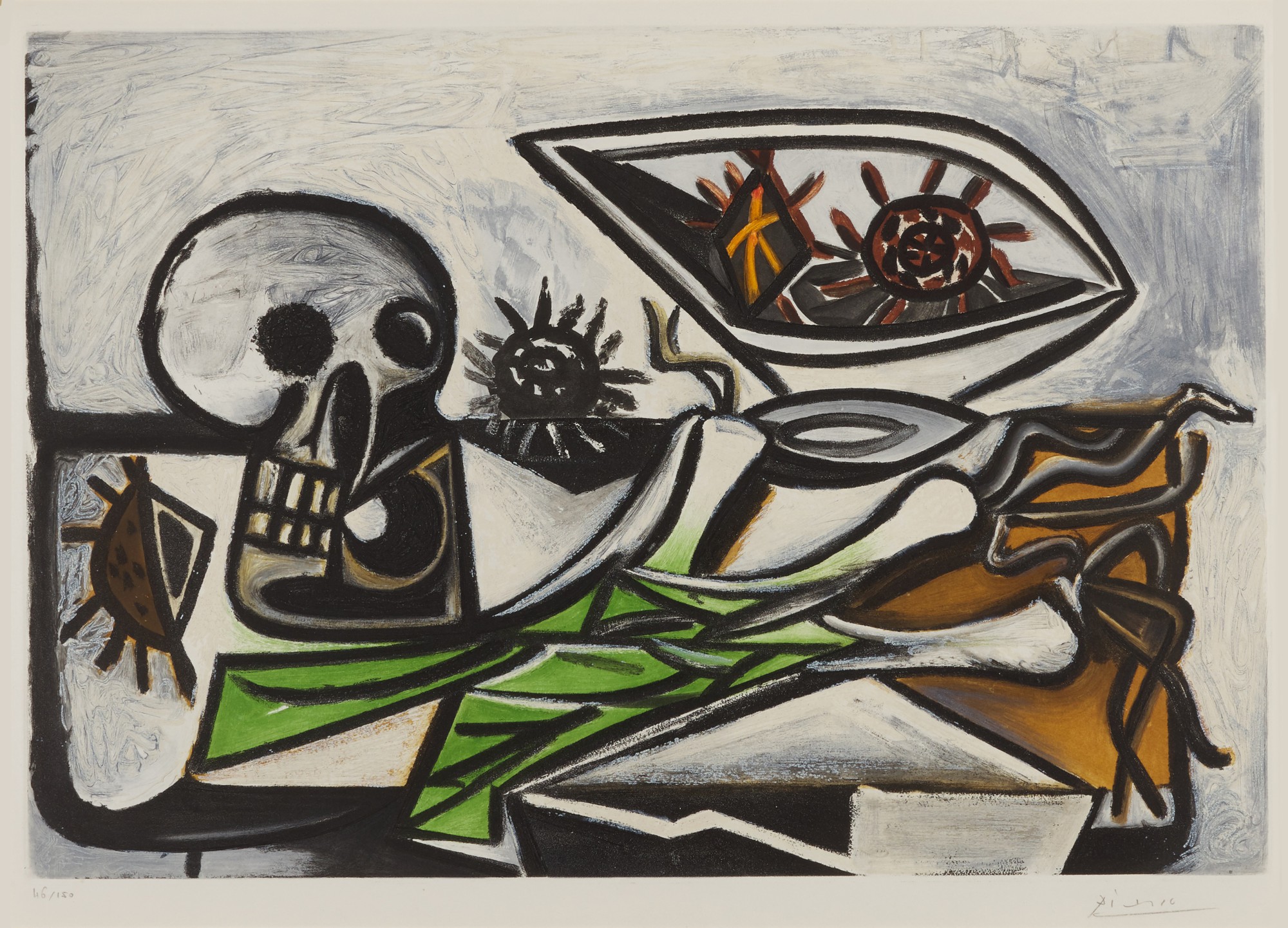 Nature morte au crâne