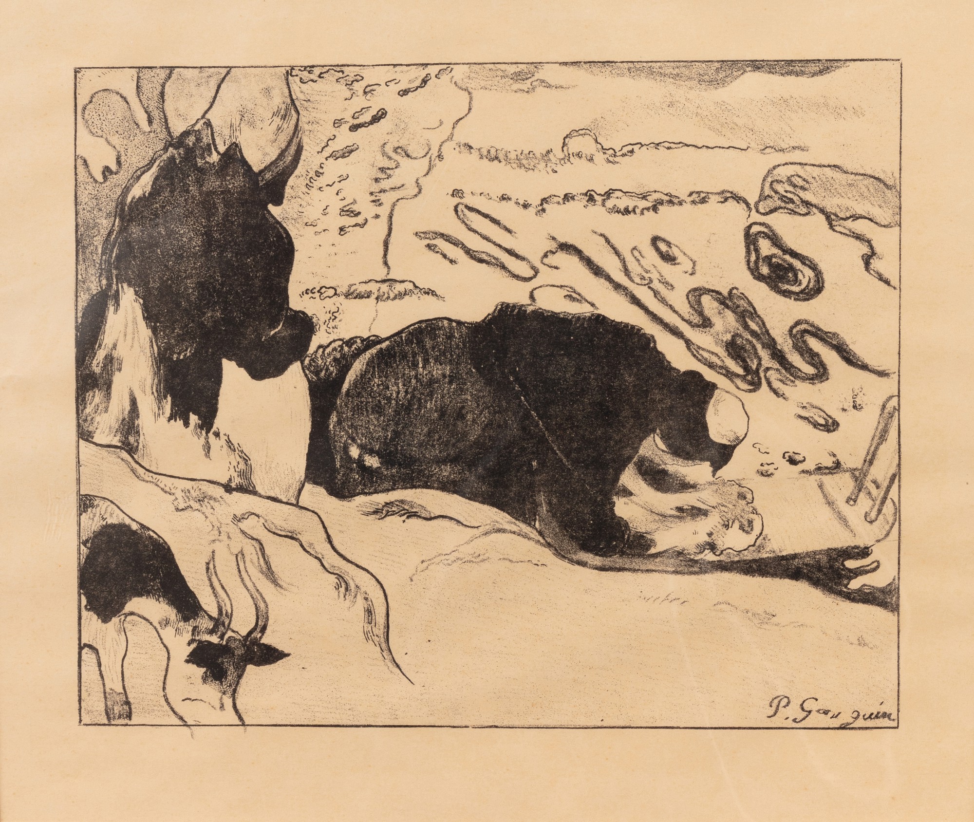 Paul Gauguin — Les Laveuses (G. 6; K. 10)