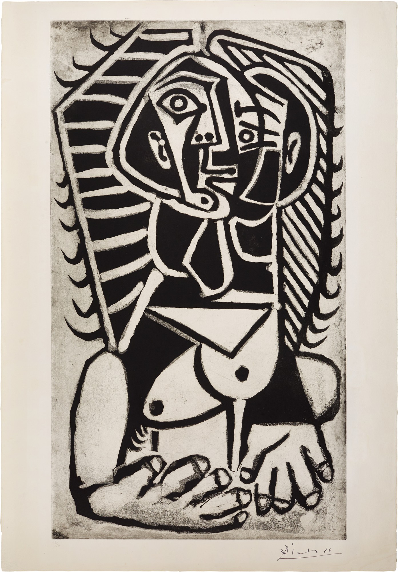 Pablo Picasso — L'Égyptienne (B. 746; Ba. 906)