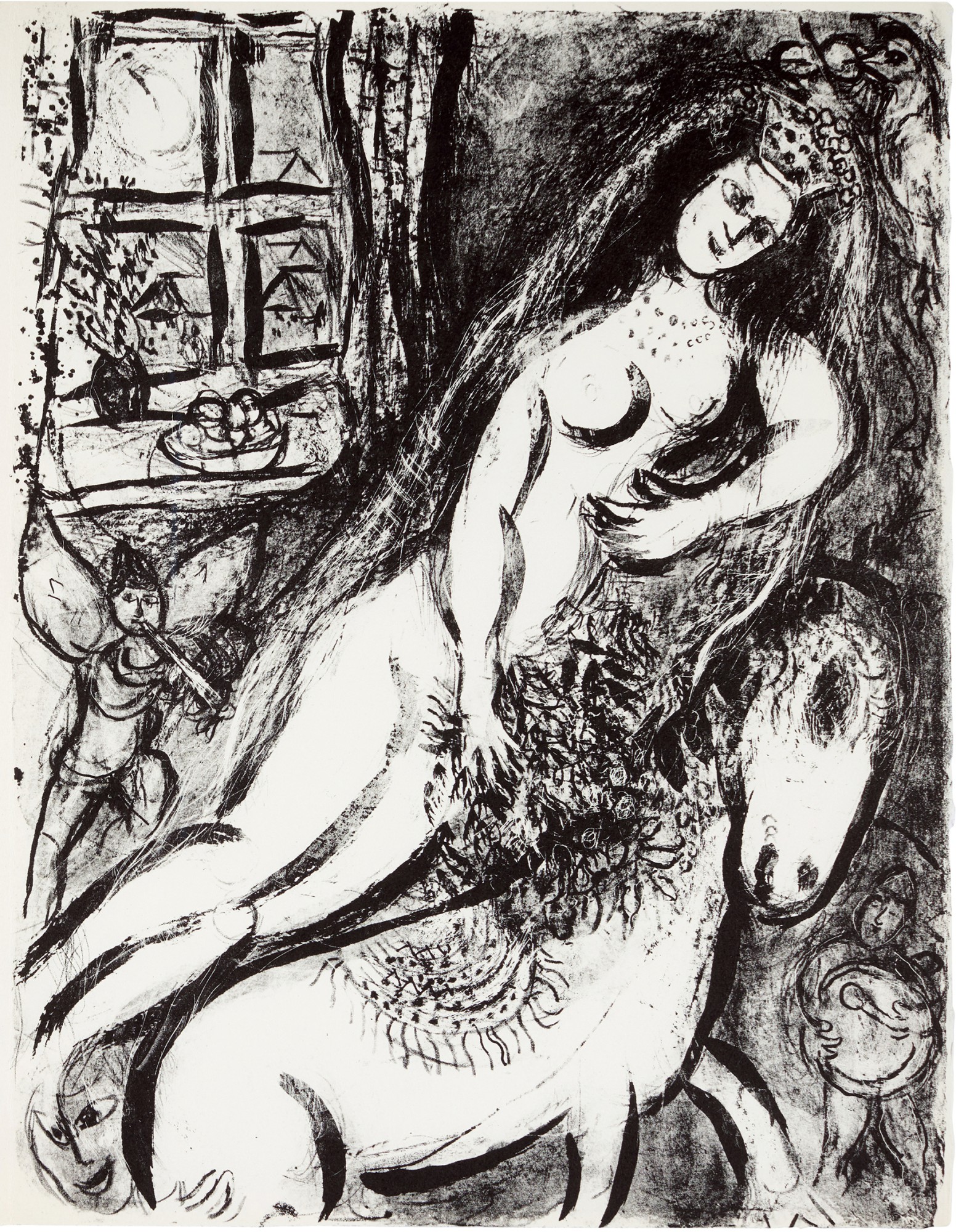 Marc Chagall — Le Cirque: One Plate (M. 525; C. Bks. 68)
