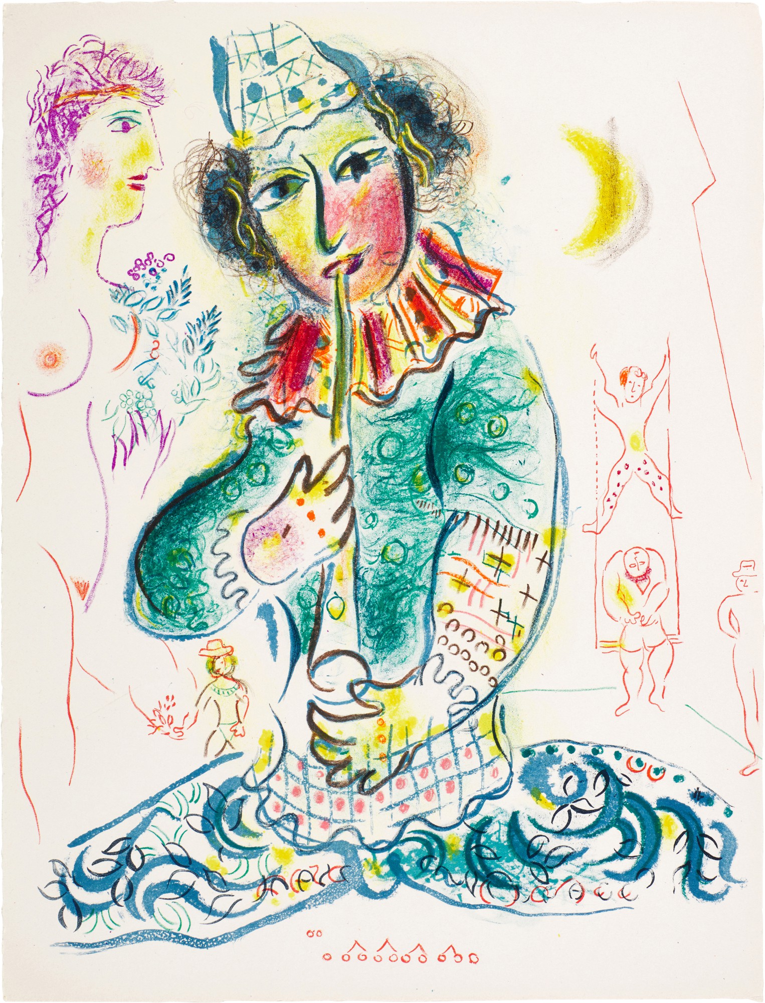 Marc Chagall — Le Cirque: One Plate (M. 527; C. Bks. 68)