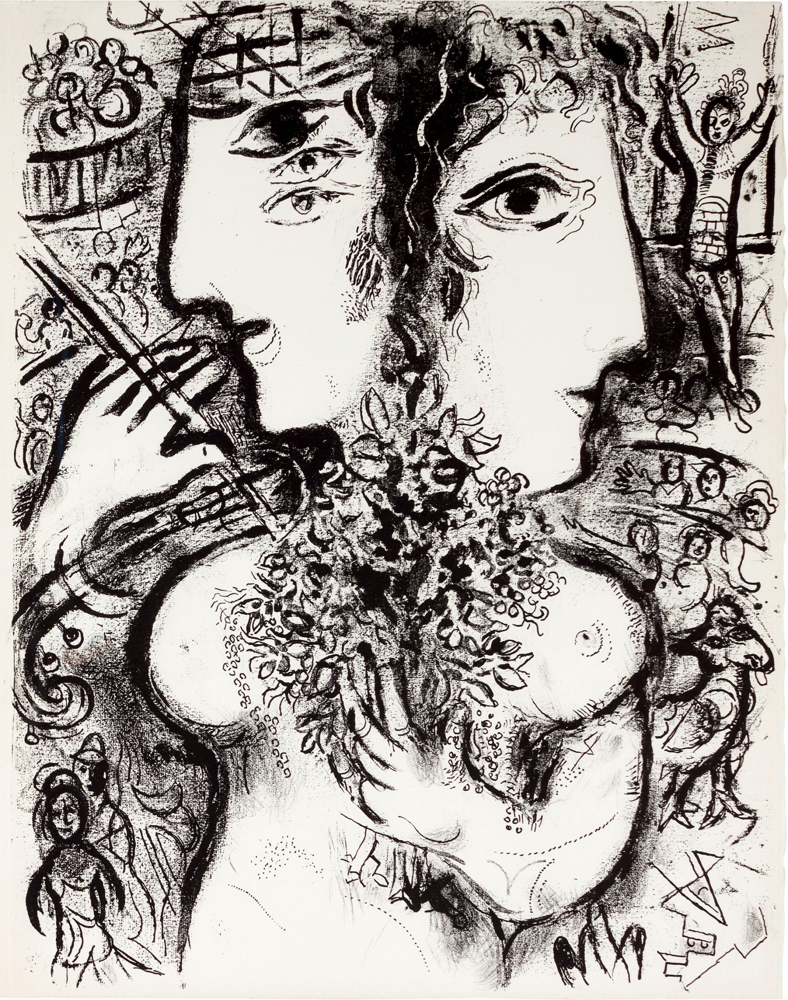Marc Chagall — Le Cirque: One Plate (M. 519; C. Bks. 68)