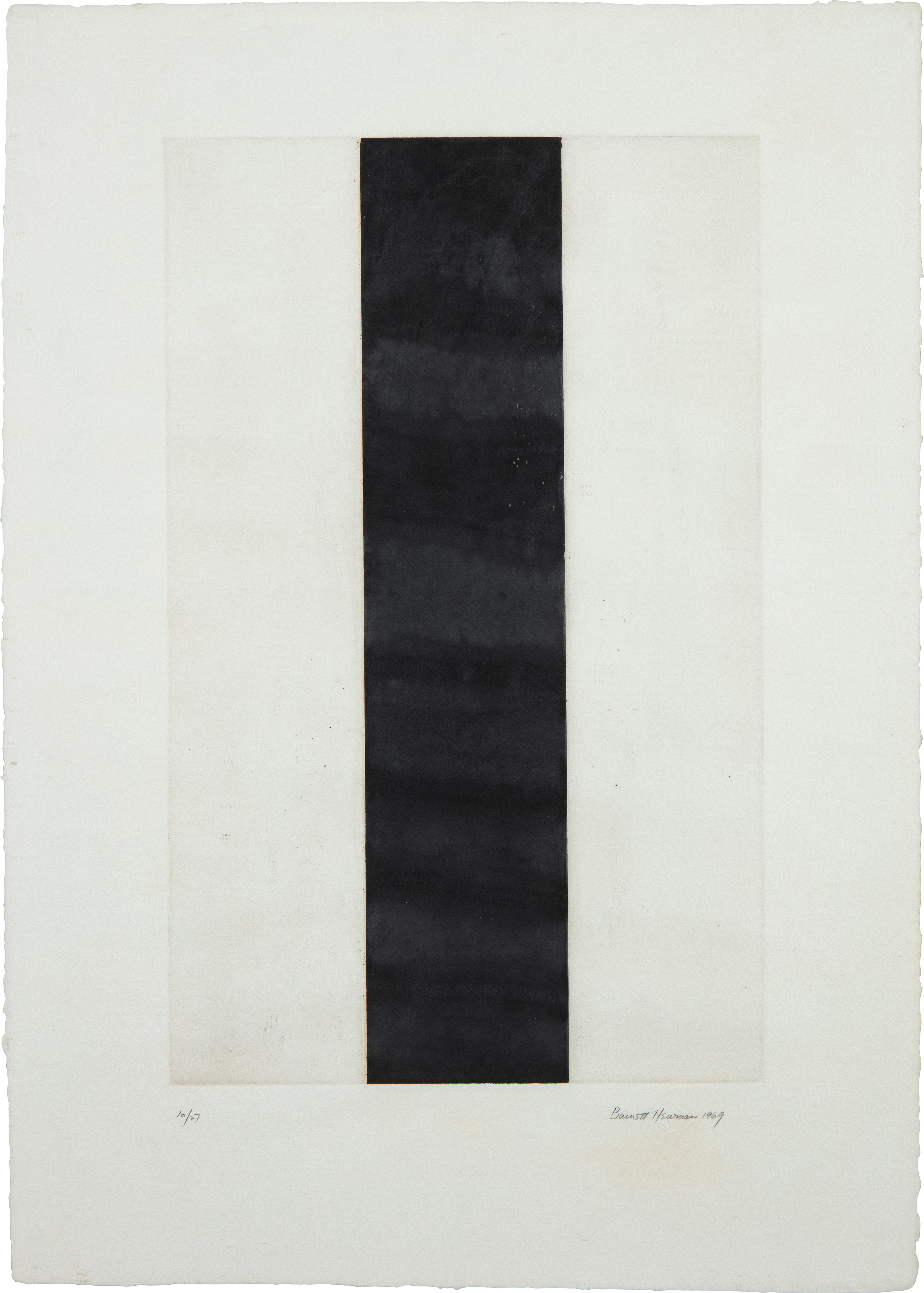 Barnett Newman — Untitled Etching 2 (Barnett Newman Foundation 250)