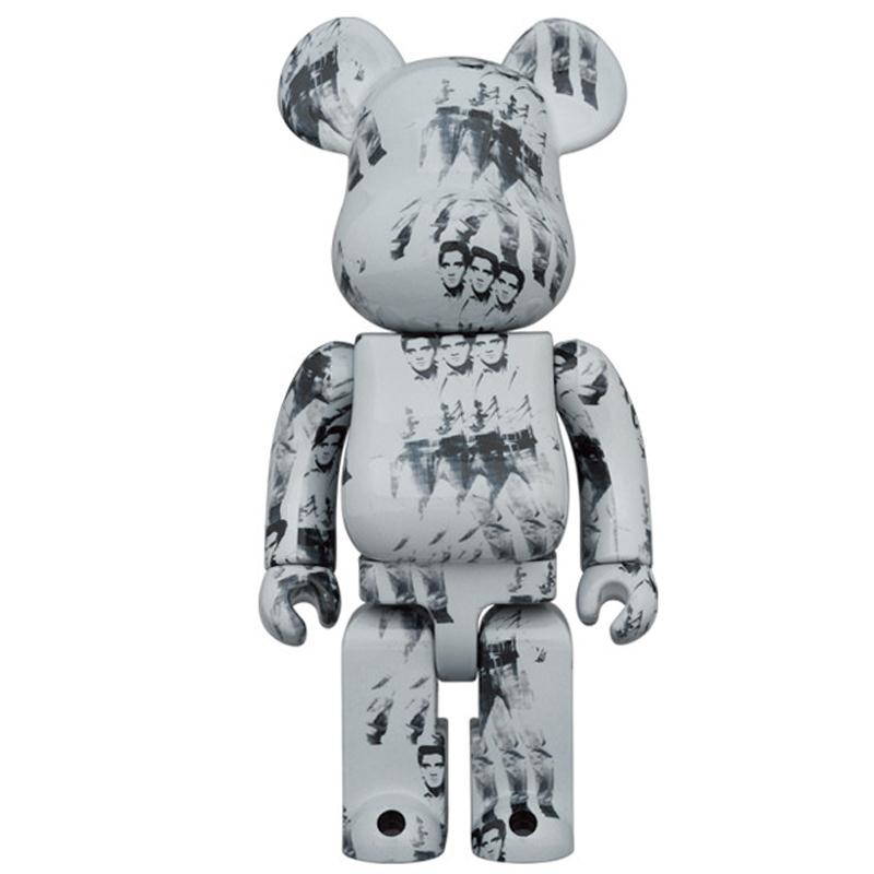 Be@rbrick — Andy Warhol's Triple Elvis (1000%)