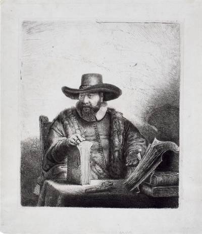 Cornelis Claesz. Anslo, Preacher (B., Holl. 271; New Holl. 197; H. 187)