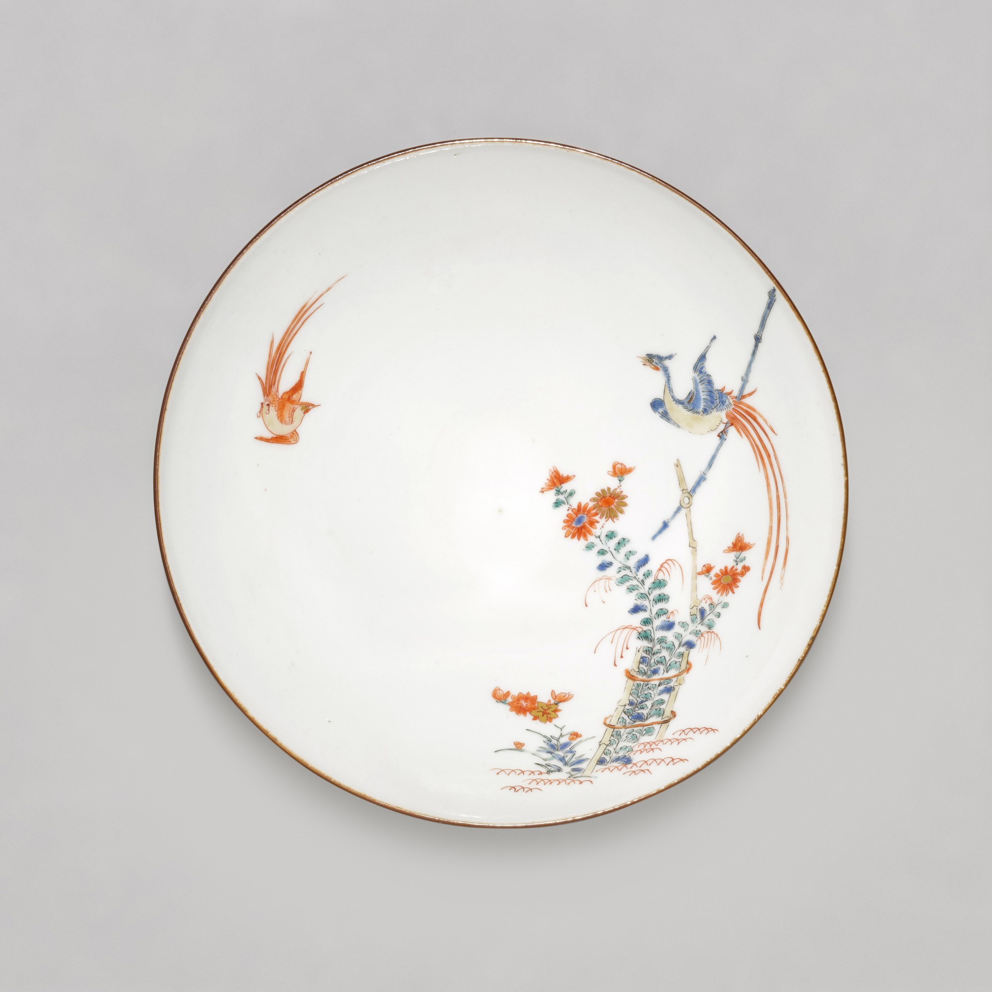A Kakiemon bowl — Edo period, late 17th century