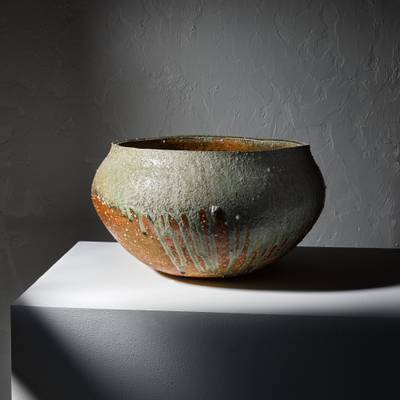 Stoneware deep bowl