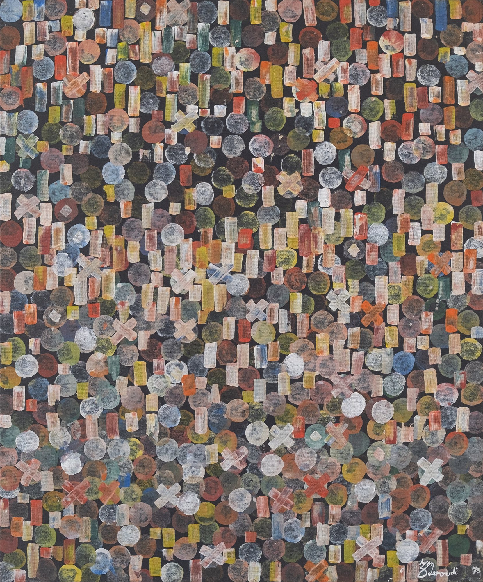 Charles-Hossein Zenderoudi — Bez+ff+2 